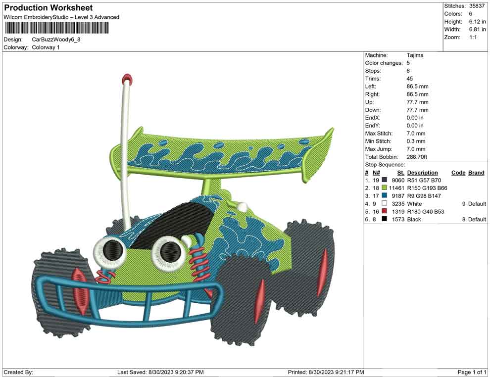 Car Buzz Woodie