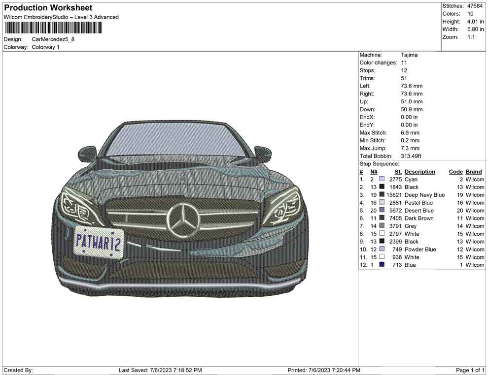 Car mercedez