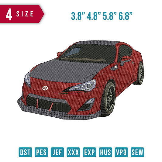 Car Red Brick
