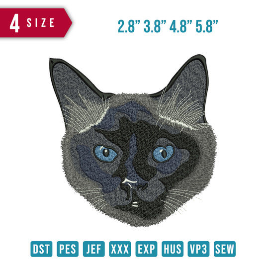 Cat Black blue