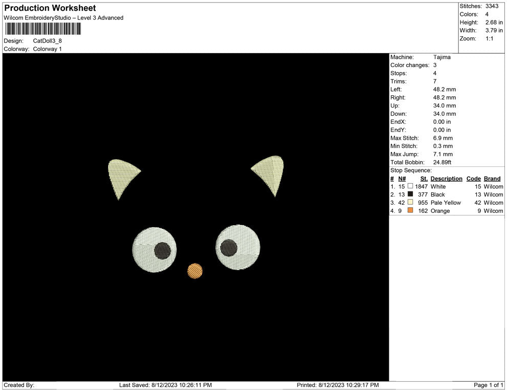 Cat For doll