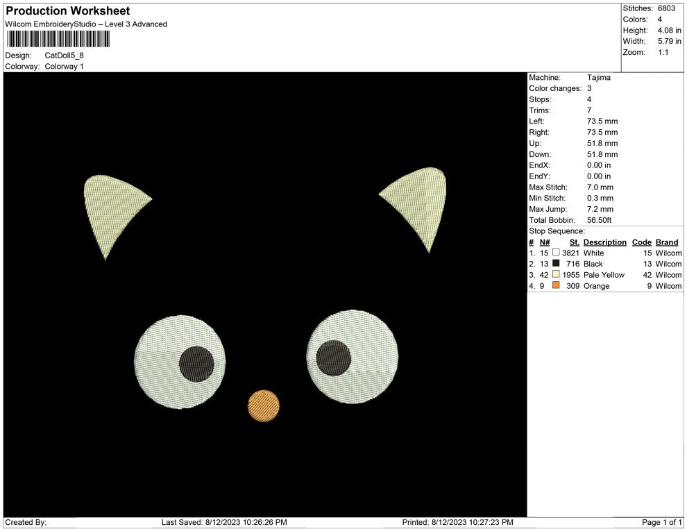 Cat For doll
