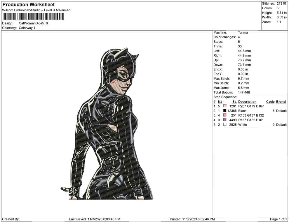 Cat Woman Side