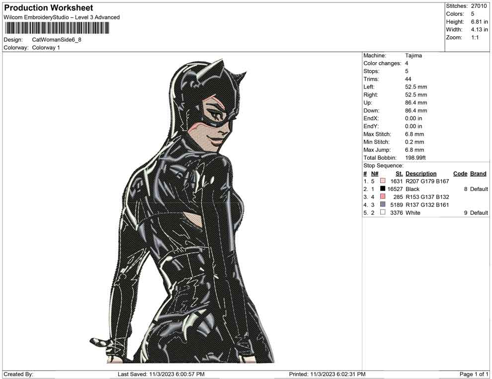 Cat Woman Side