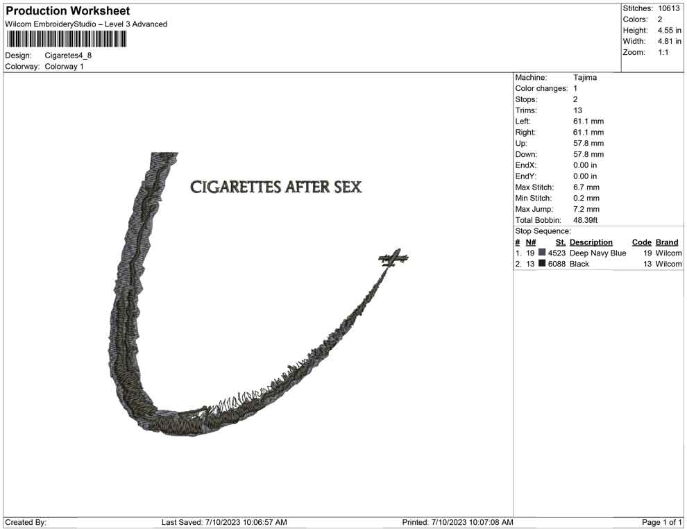 Cigaretes after sex