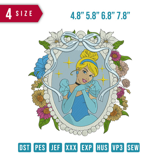 Cinderella Ribbon Frame