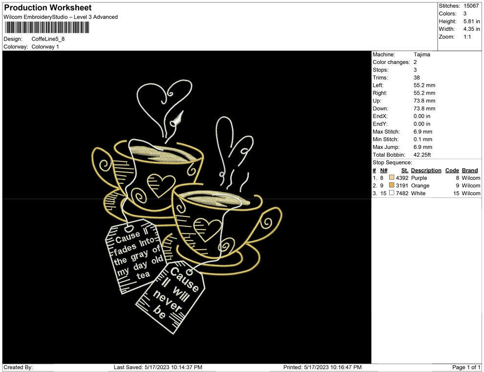 Coffee Line art