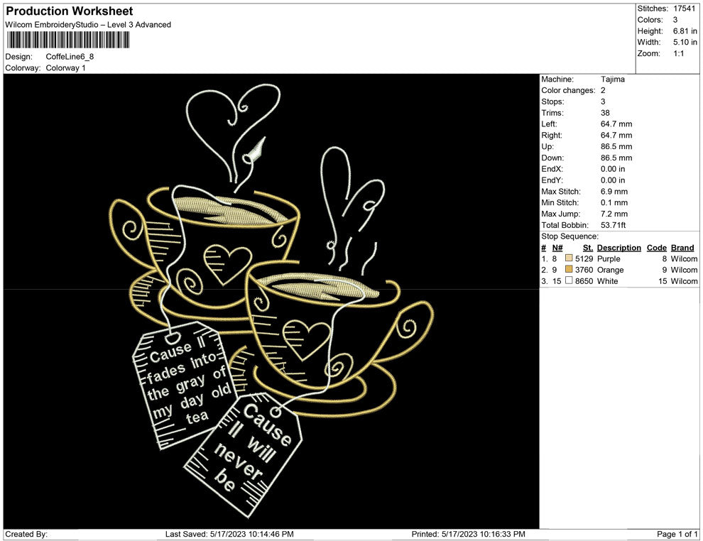 Coffee Line art