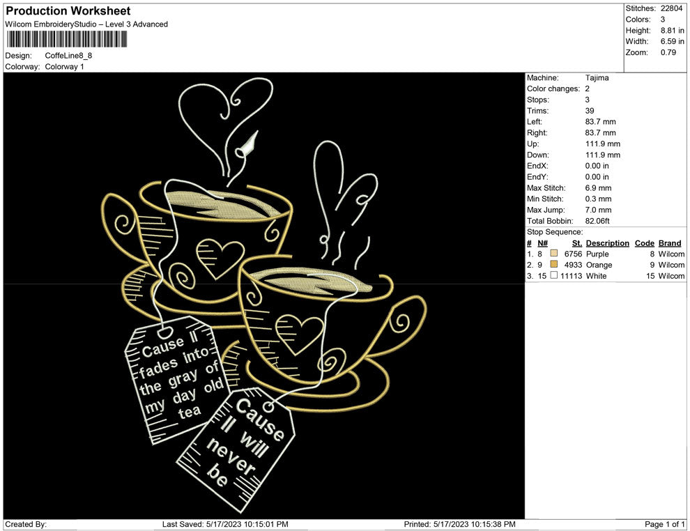 Coffee Line art