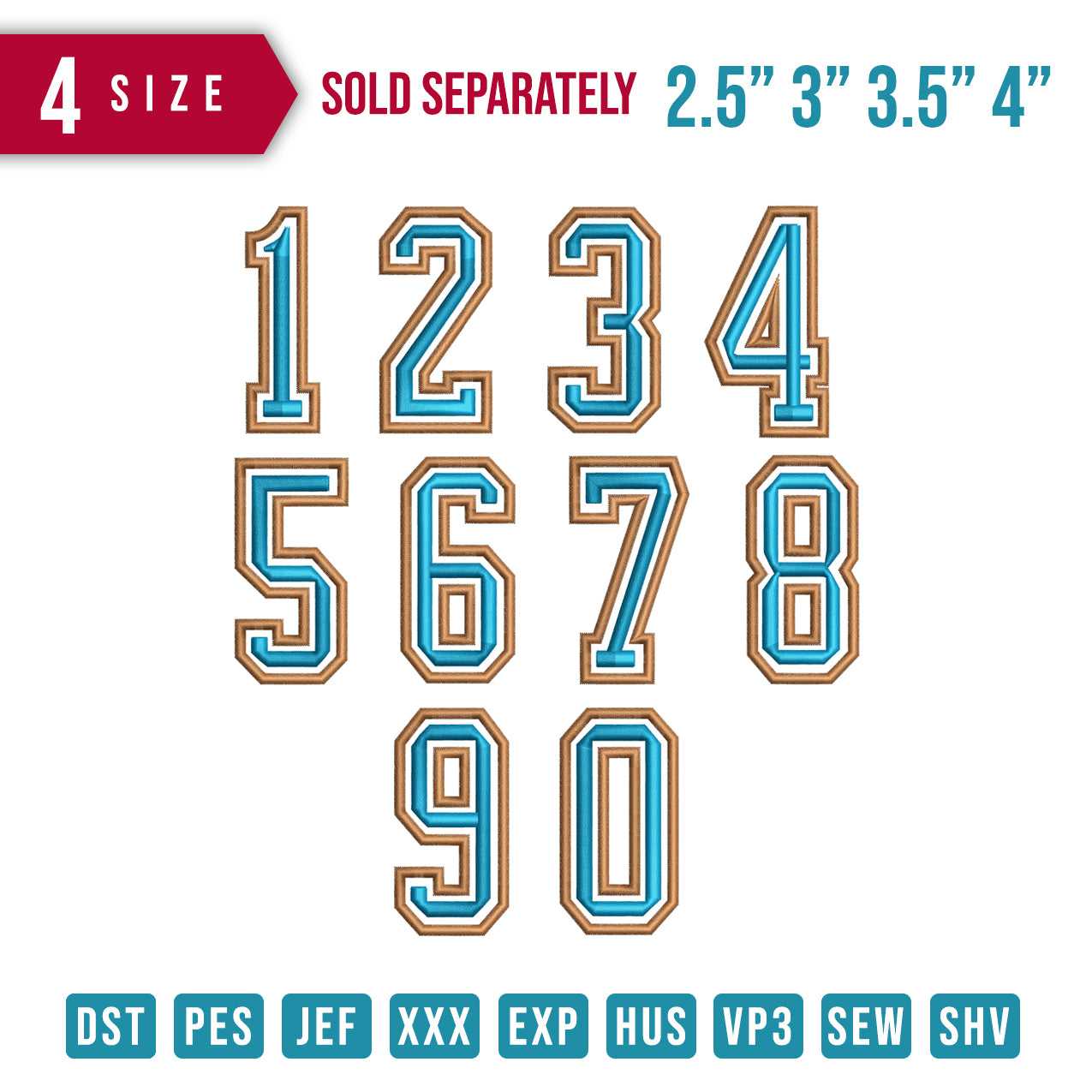 College Applique Font