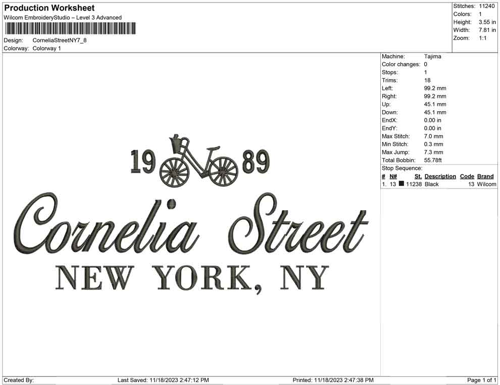 Cornelia Street NY