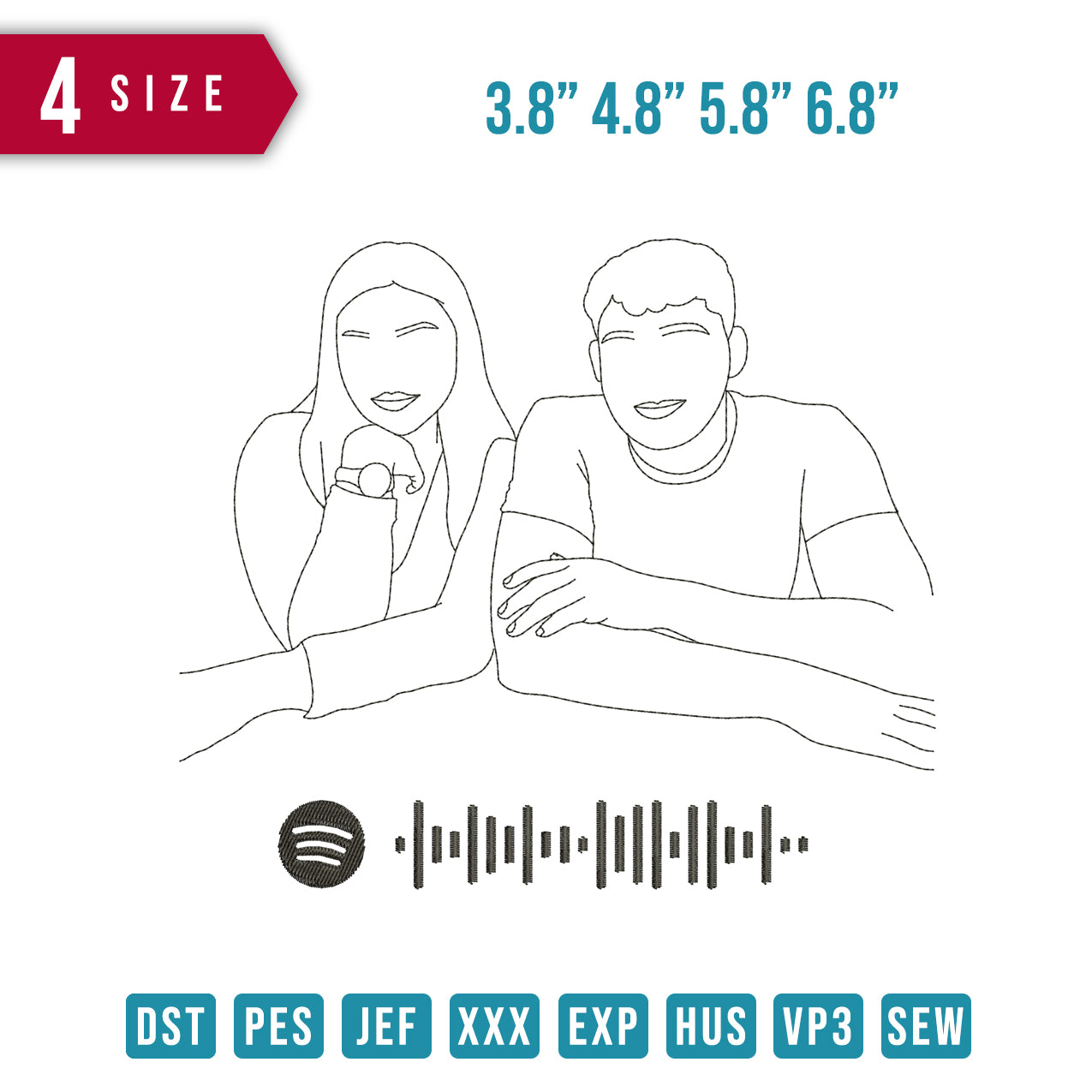 Couple with Spoitify