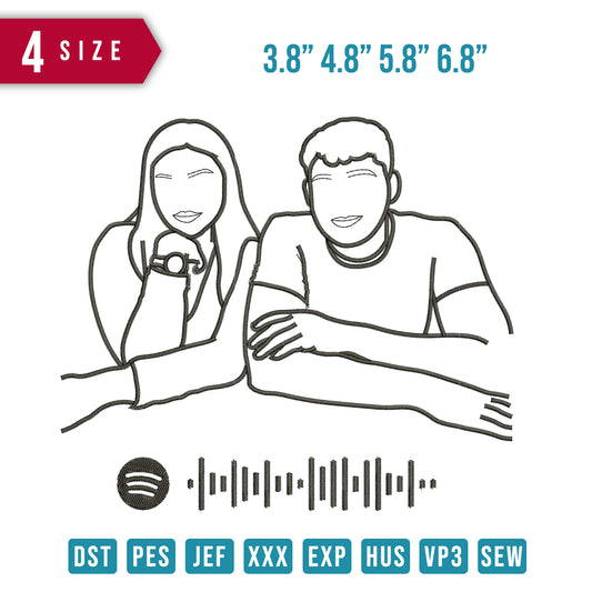 Couple with Spoitify bold