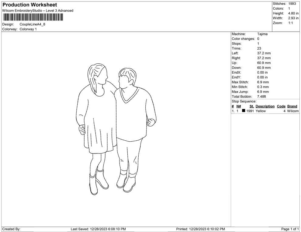 Couple line A
