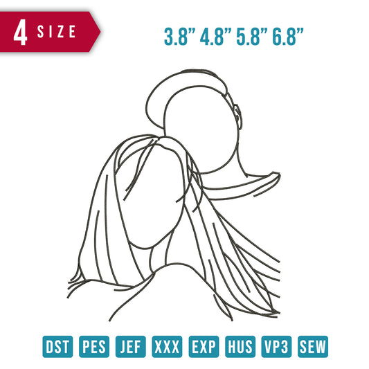Couple Outline no Face