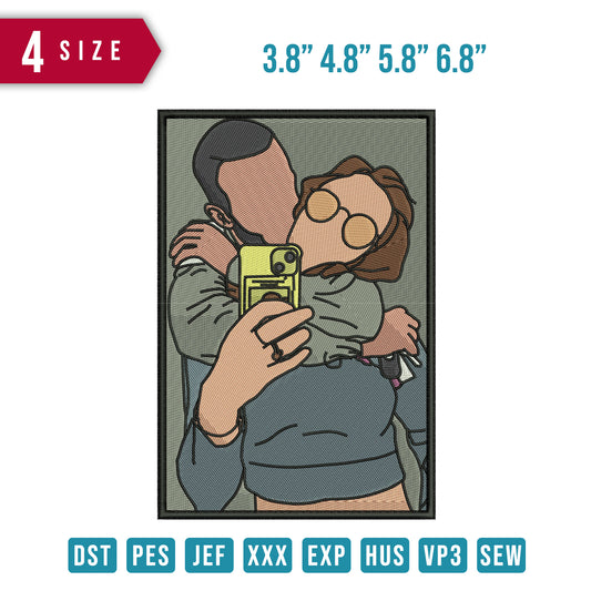 Couple Selfie Faceless