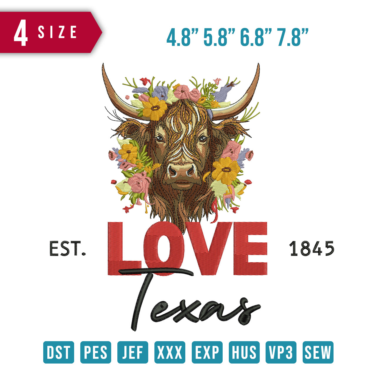 Cow Love Texas
