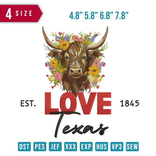 Cow Love Texas