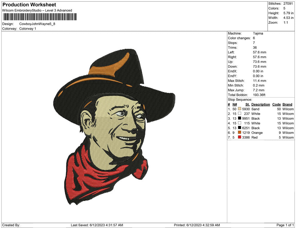 Cowboy John Wayne