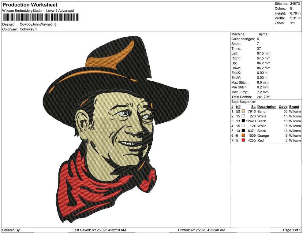Cowboy John Wayne