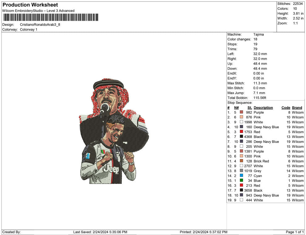 Cristiano Ronaldo Arab