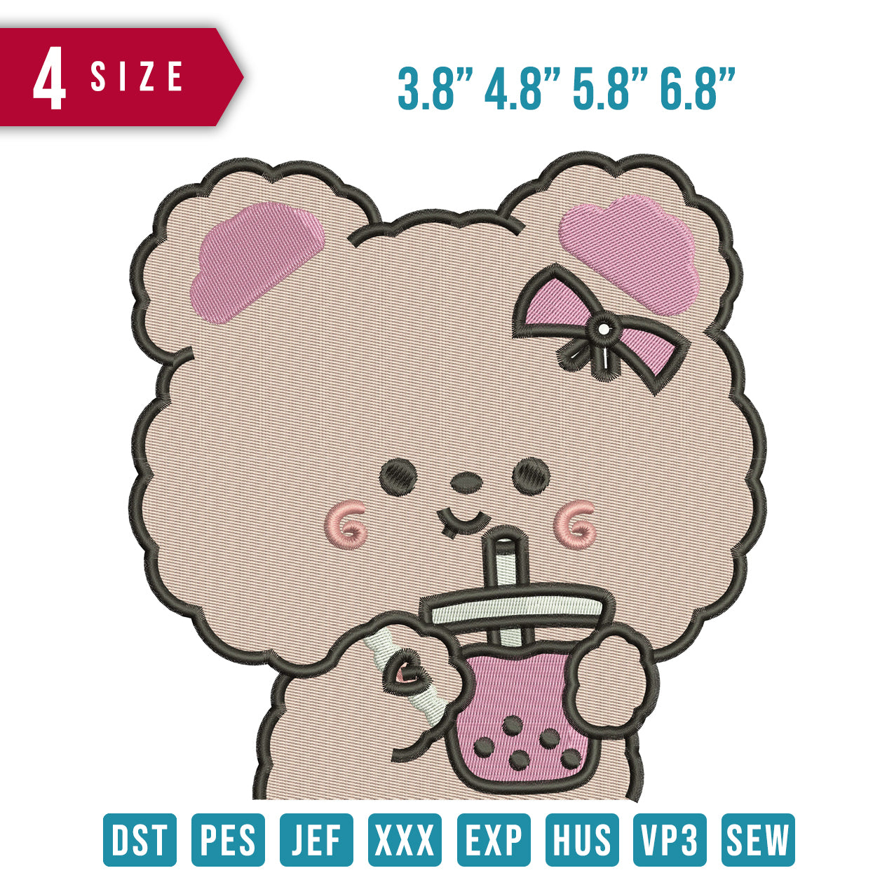 Cute Bear Boba