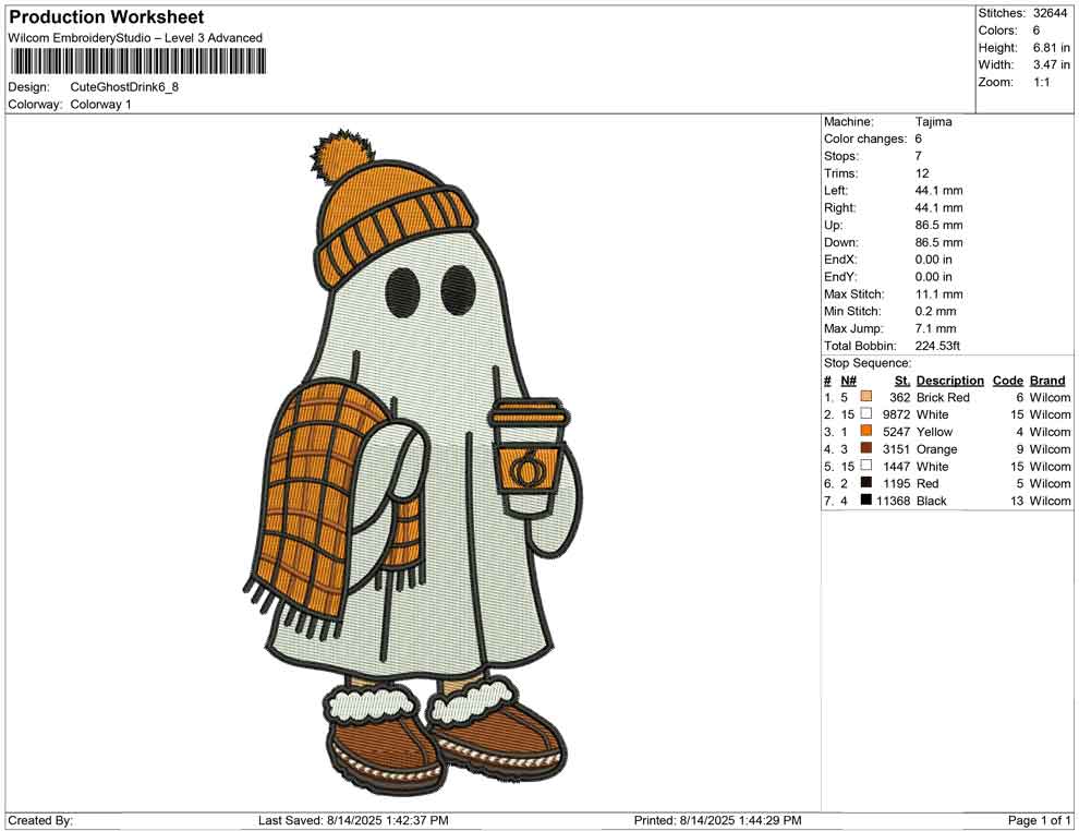 Cute Ghost Drink