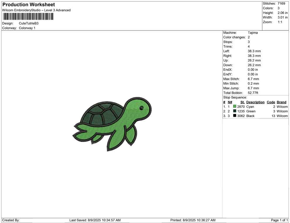 Cute Turtle B