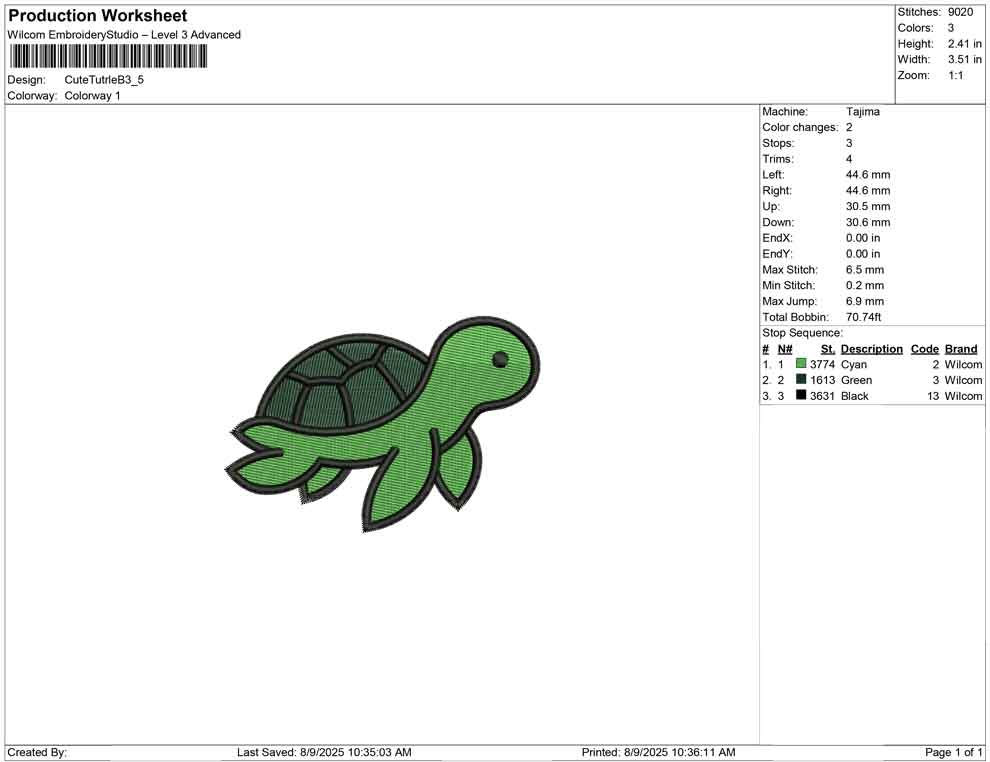 Cute Turtle B