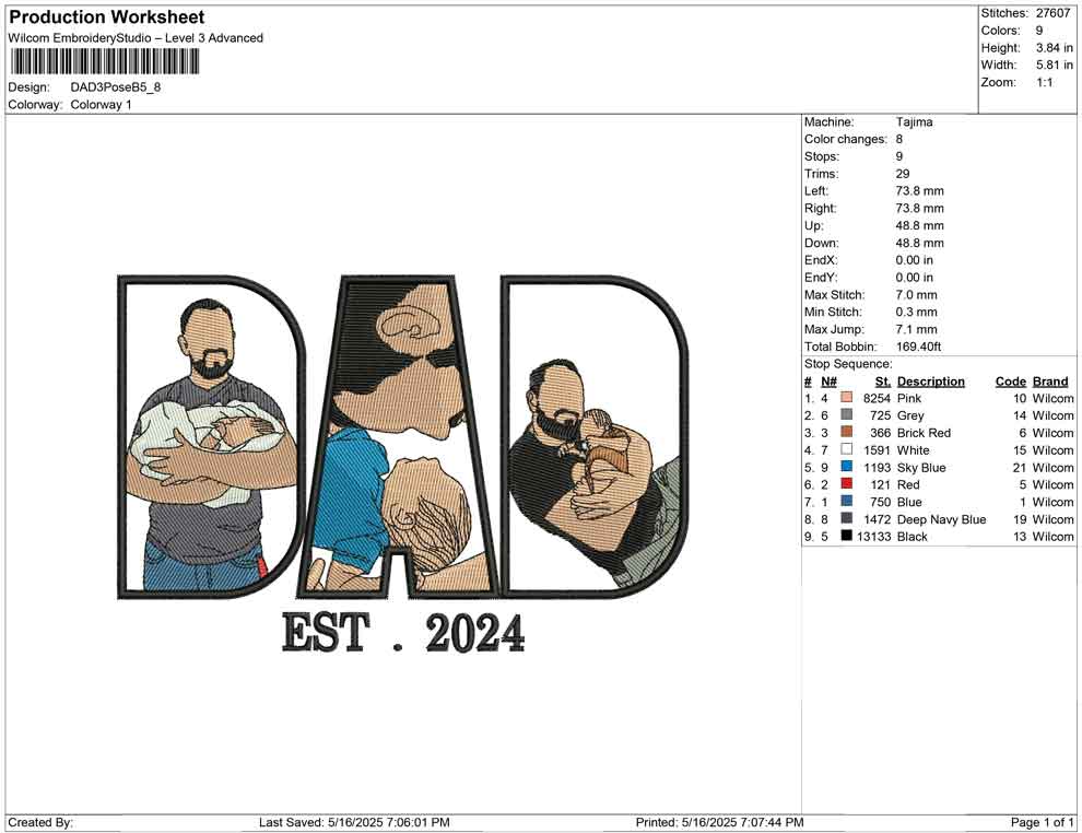 DAD 3 Pose B