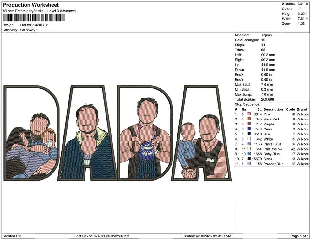 DADA Boy Milk