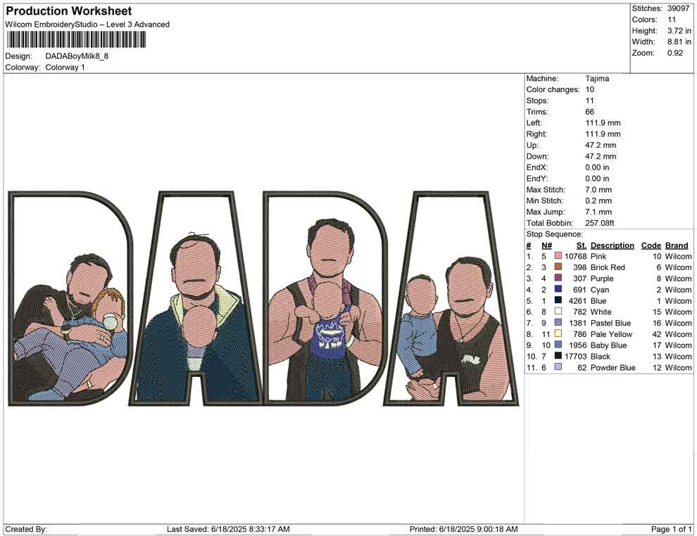 DADA Boy Milk