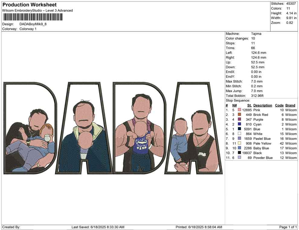 DADA Boy Milk