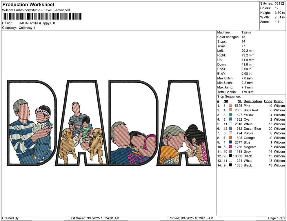 DADA Families Happy