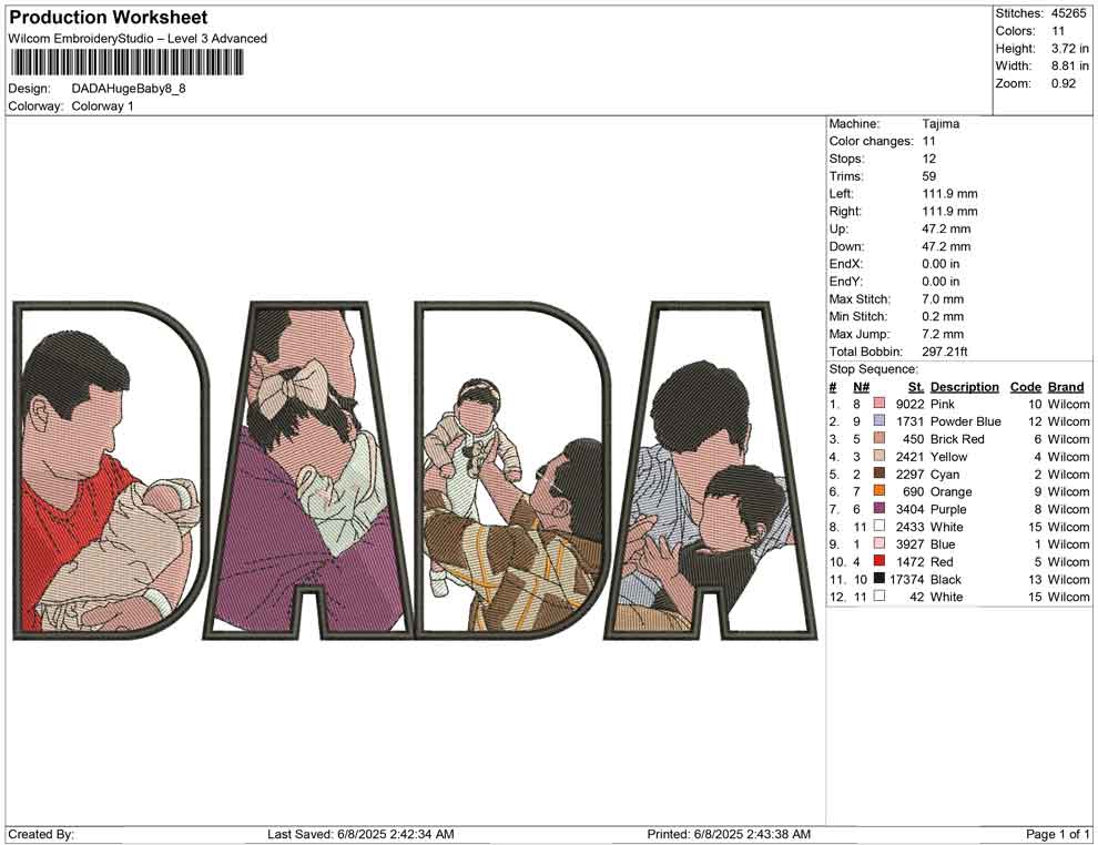 DADA Huge Baby