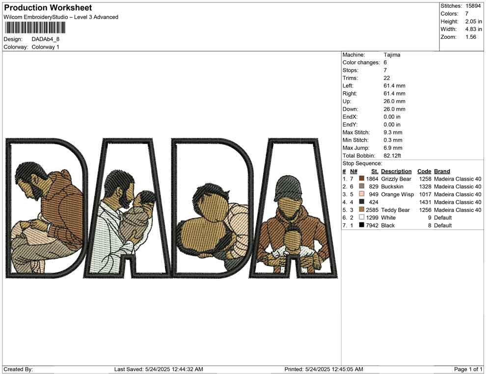 DADA b