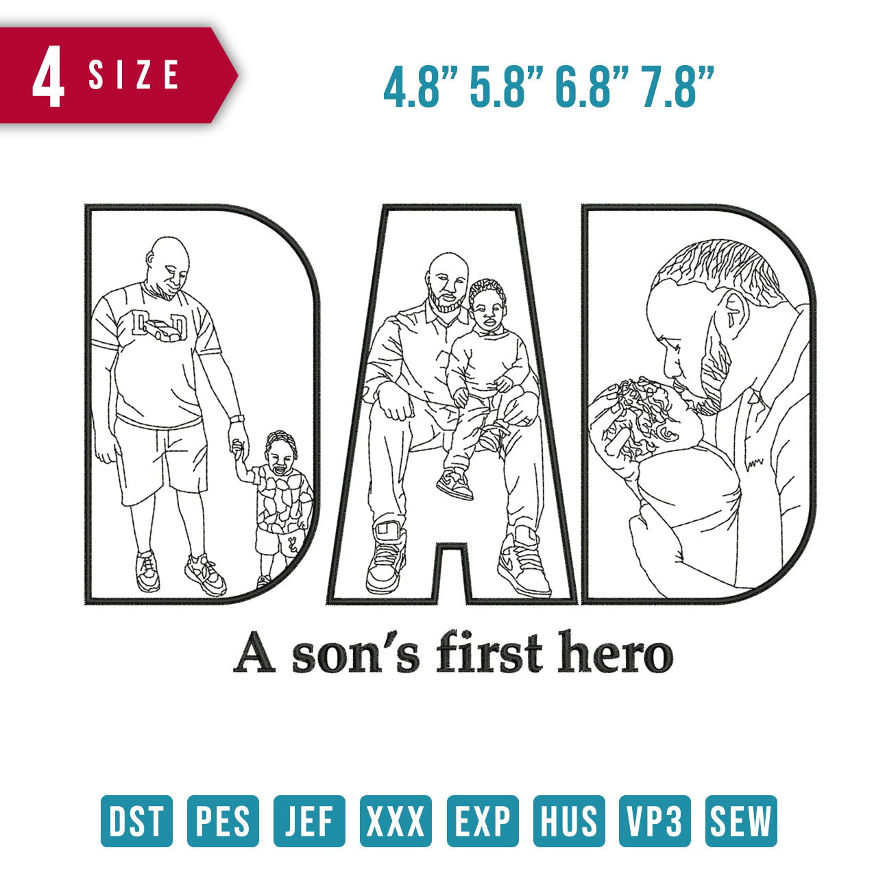 DAD A sons First Hero