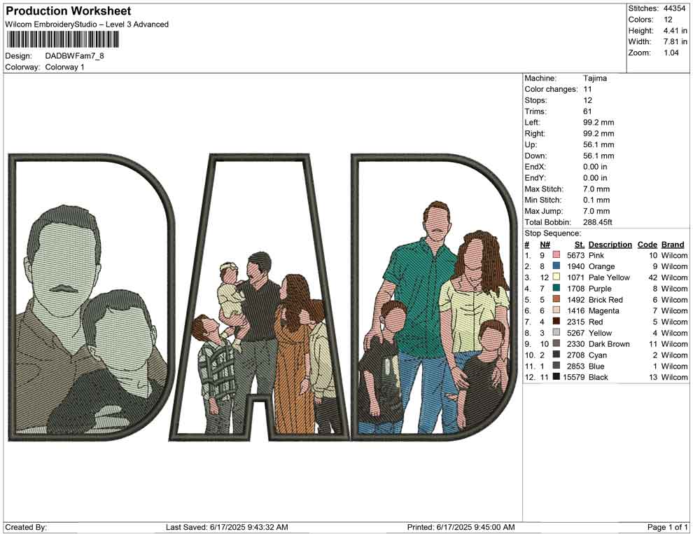 DAD BW Fam