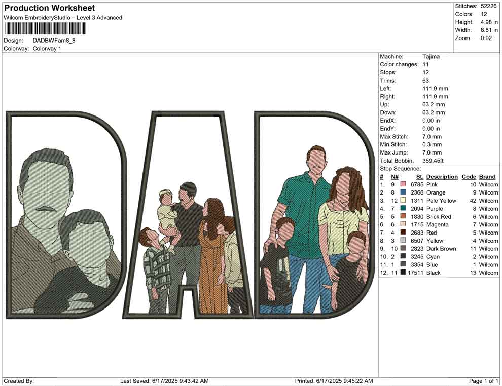 DAD BW Fam