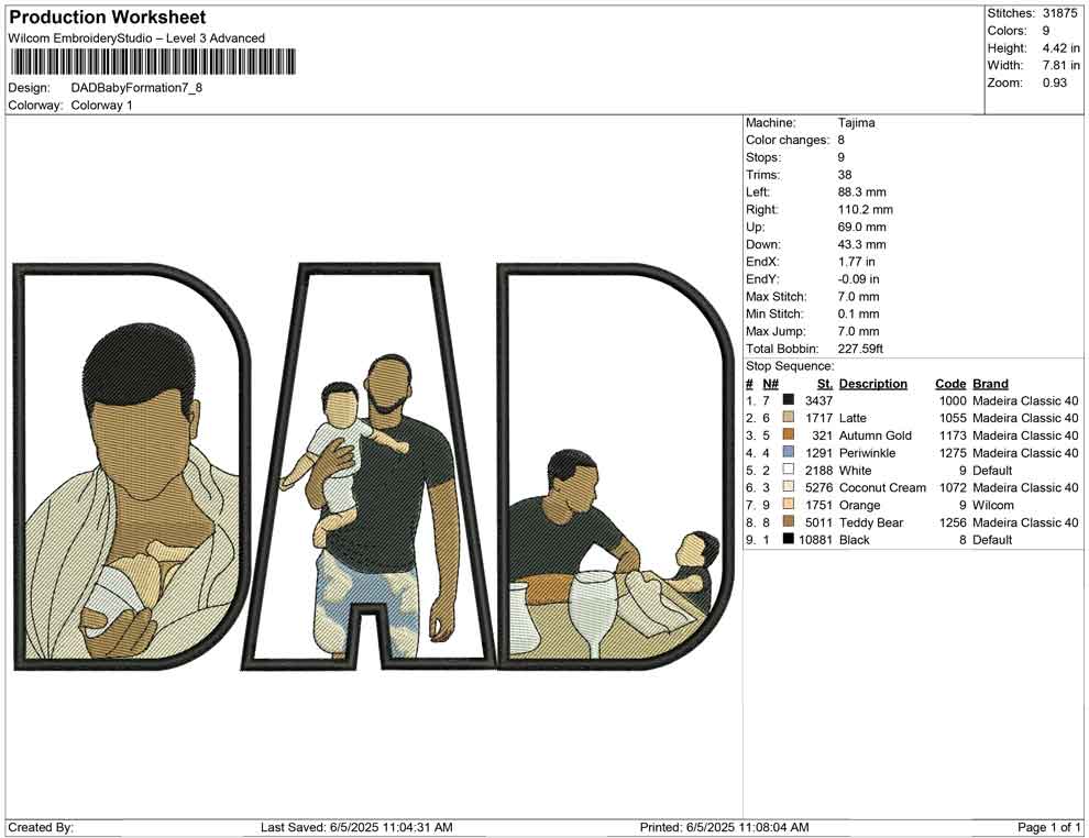 DAD Baby Formation