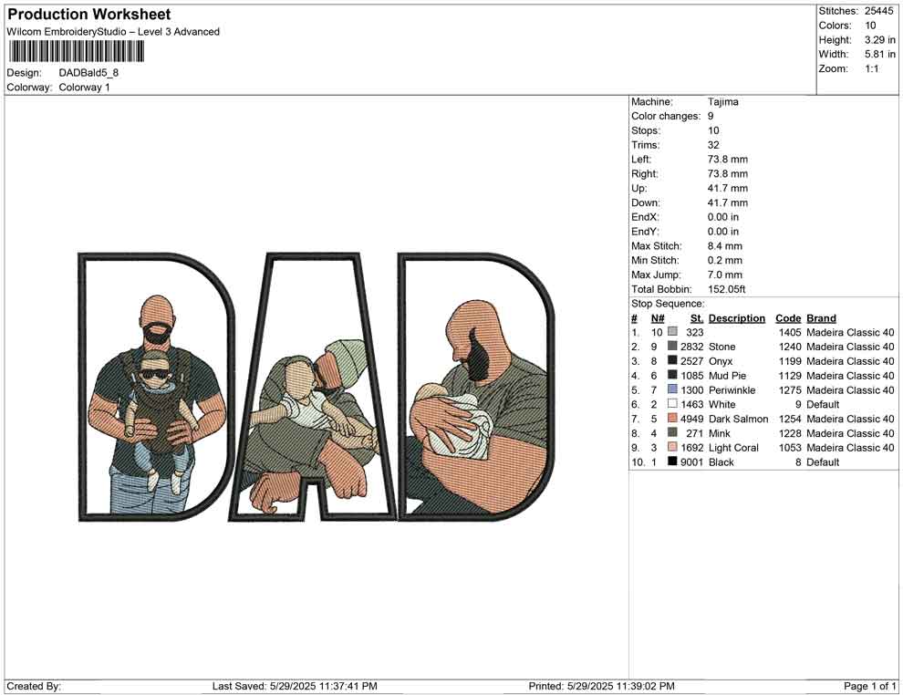 DAD Bald