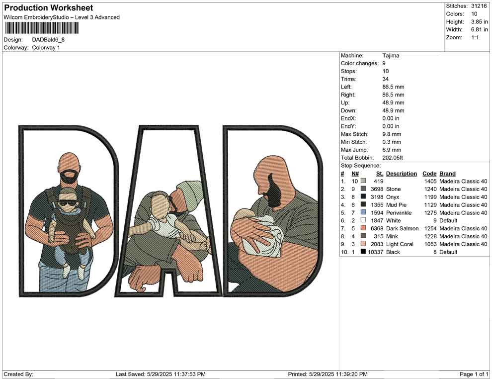 DAD Bald
