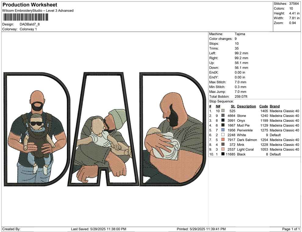 DAD Bald