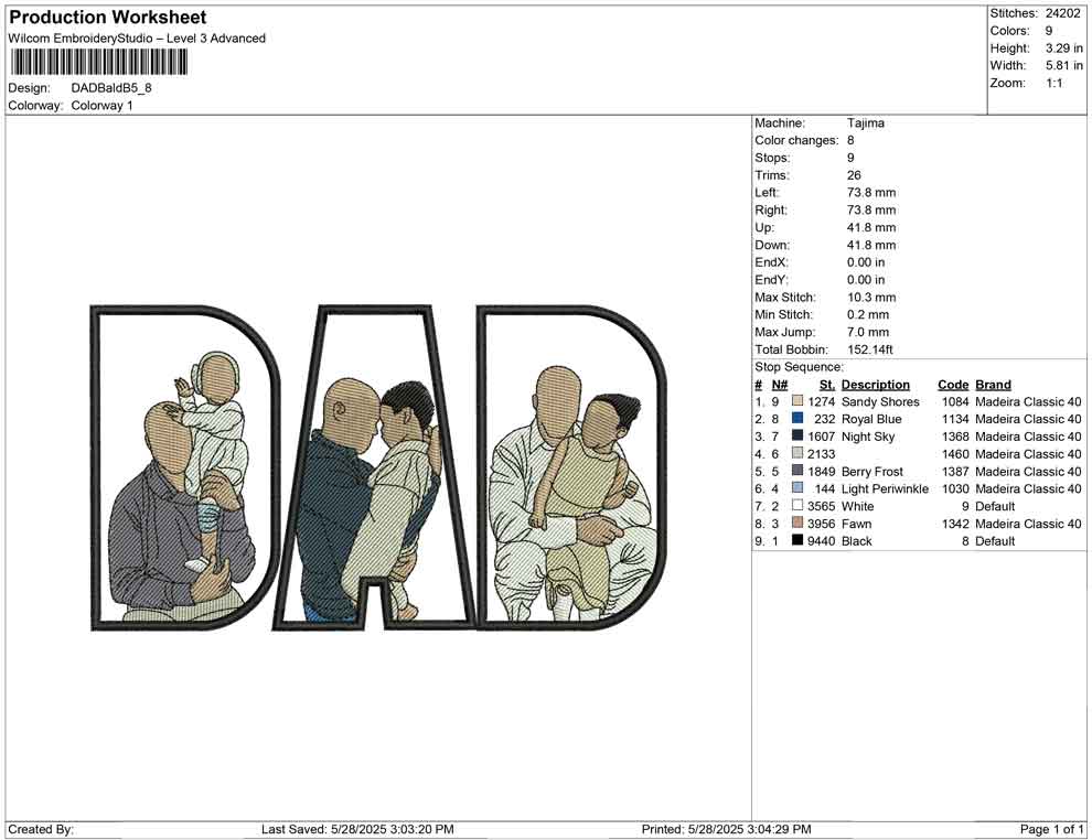 DAD Bald B