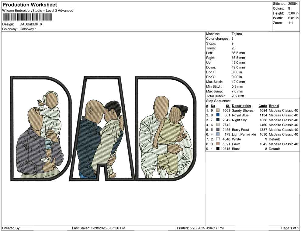 DAD Bald B
