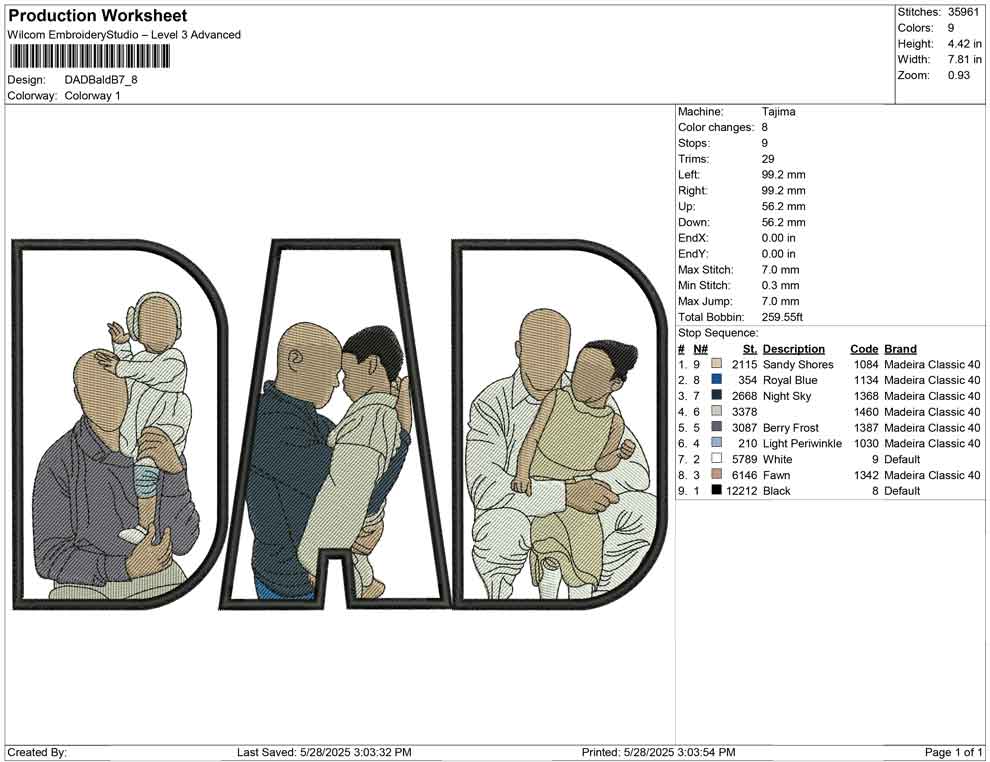 DAD Bald B