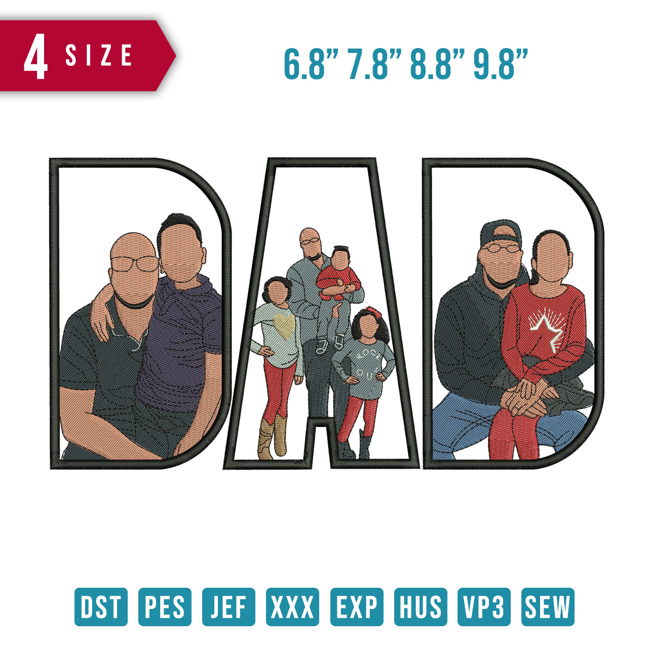 DAD Bald Fam