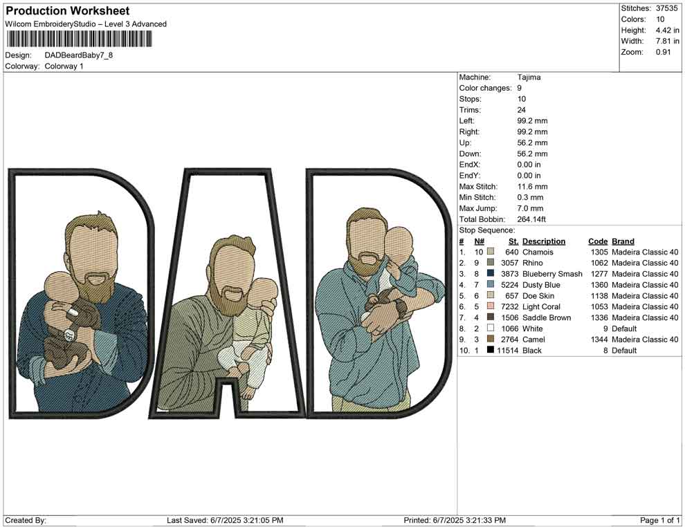 DAD Beard Baby
