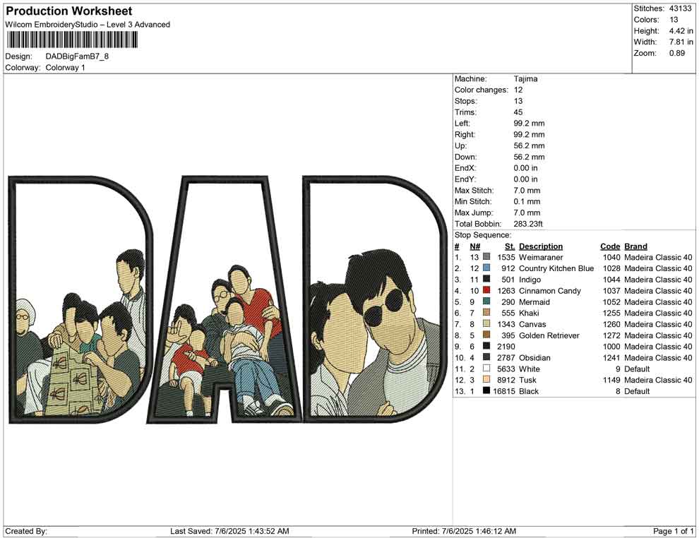 DAD Big Fam B