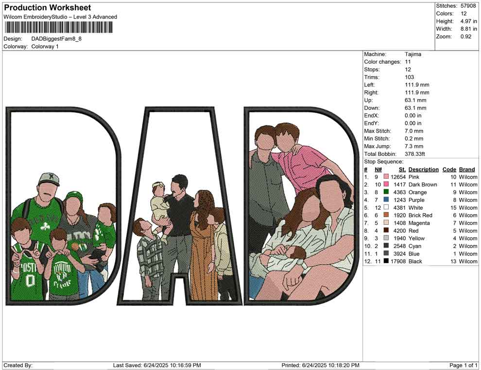 DAD Biggest Fam